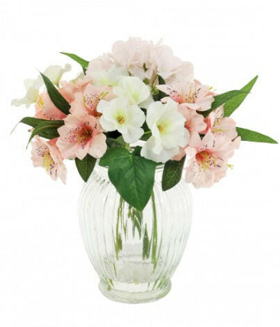 Artificial Silk Mixed Summer Flowers Arrangement