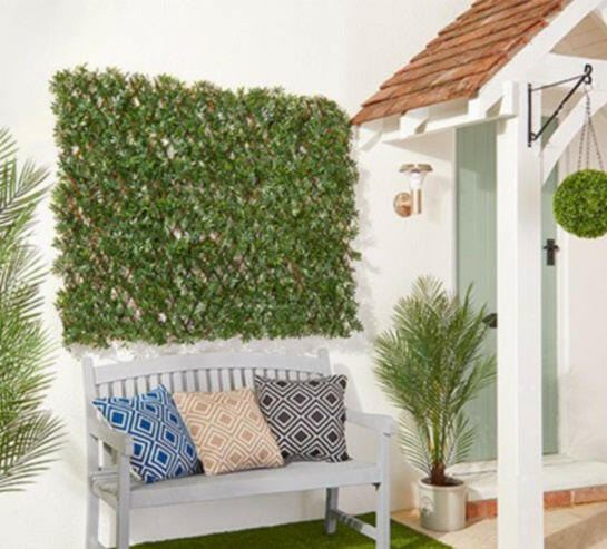 Justartificial.co.uk Rose Trellis Screening instu