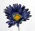Artificial Silk Flocked Stem Gerbera