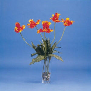 Artificial Silk Pink Tulips Arrangement