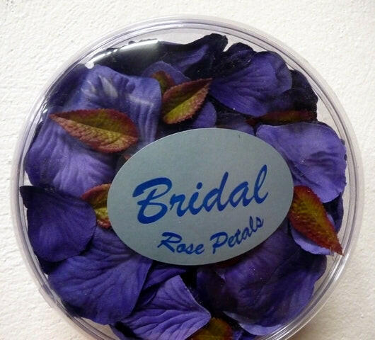 Artificial Silk Rose Petal pieces in a Box