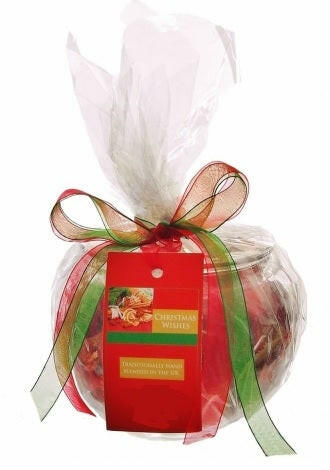 Seasonal Pot Pourri in a Glass Fish Bowl