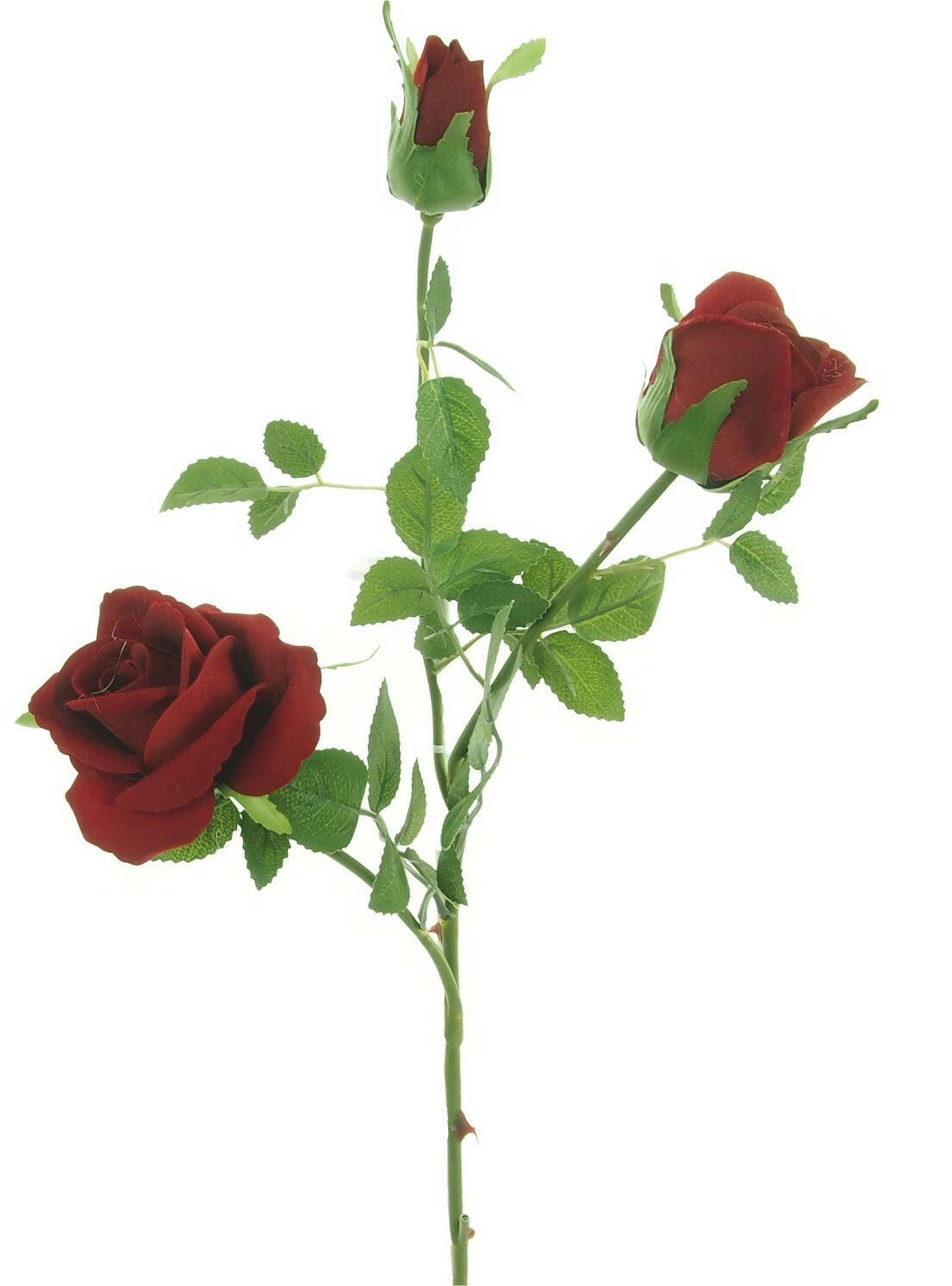 Silk Rose Supreme Garden Spray, Medium 