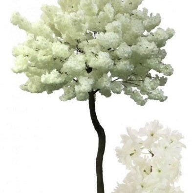 Artificial Cream Cherry Blossom Tree