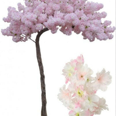 Artificial Pink Cherry Blossom Tree