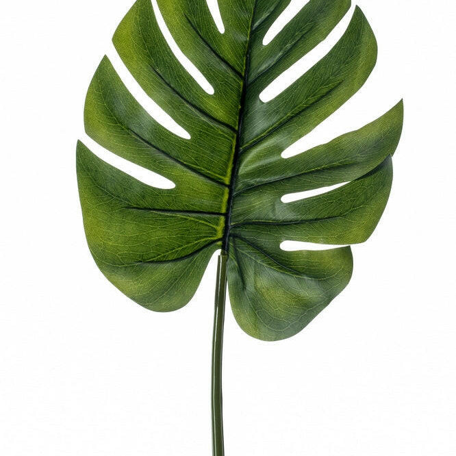 Artificial Silk Monstera Leaf Large