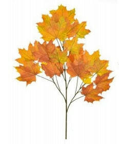 Artificial Silk North American Maple Leaf FR