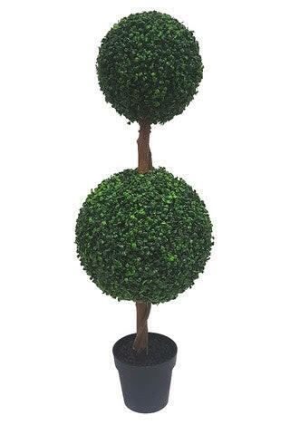 Artificial Double Topiary Boxwood Tree