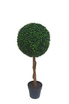 Artificial Single Topiary Boxwood Ball Tree