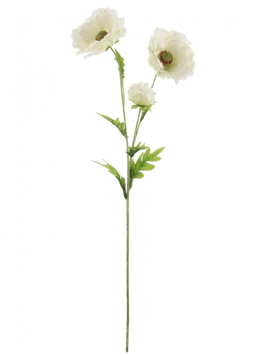 Artificial Silk Country Poppy