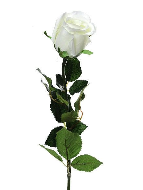 Artificial Silk Prize Rose Bud