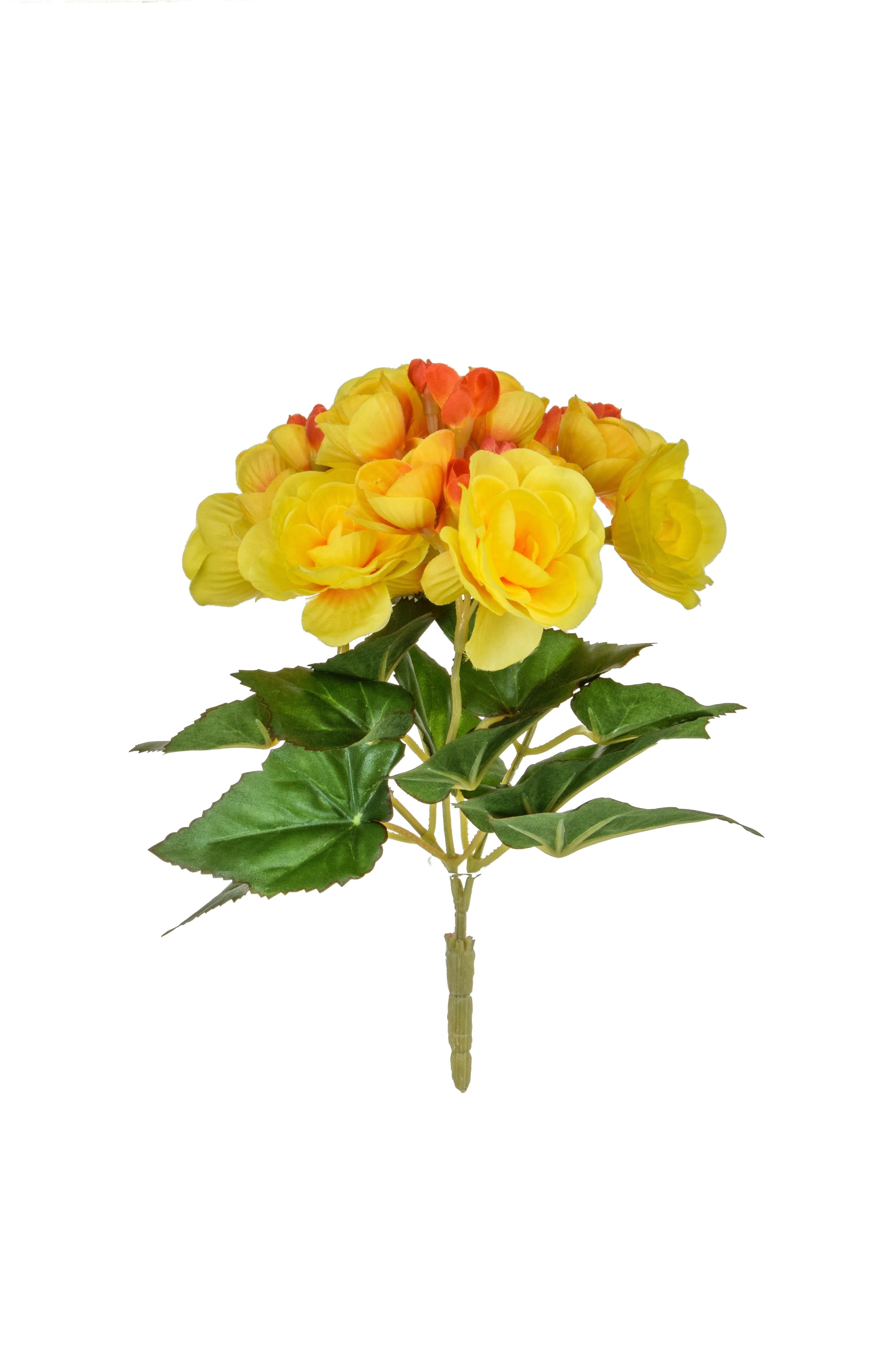 Artificial Silk Begonia