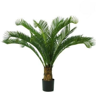 Artificial Silk Cycas Palm Tree FR UV