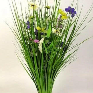 Artificial Silk Meadow Flower Bundle