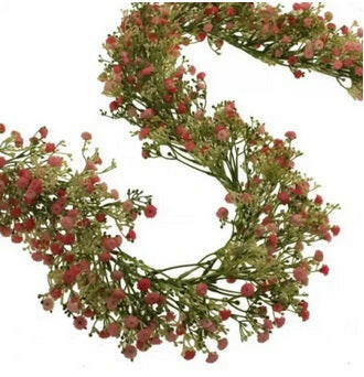 Artificial Silk Million Star Gypsophillia Garland
