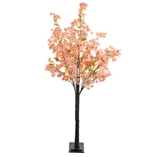 Artificial Silk Cherry Blossom Tree With Lights