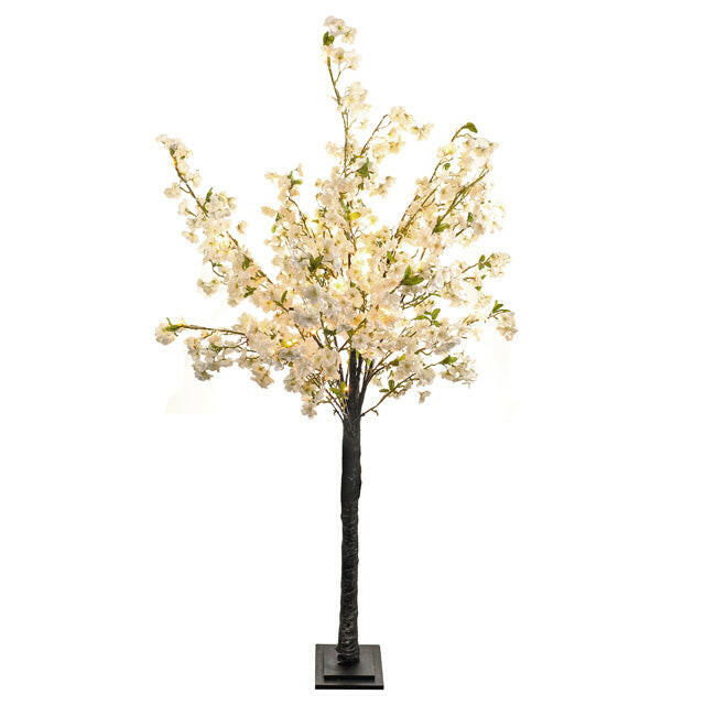 Artificial Silk Cherry Blossom Tree With Lights