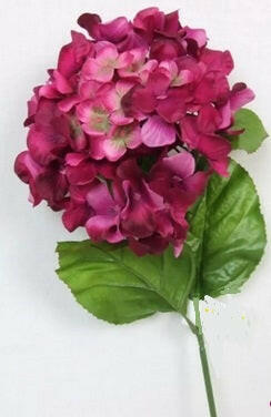 Artificial Silk Hydrangea Spray