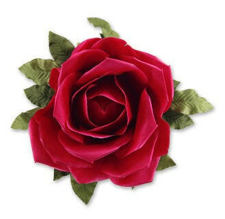 Artificial Silk Rose Head XXXL