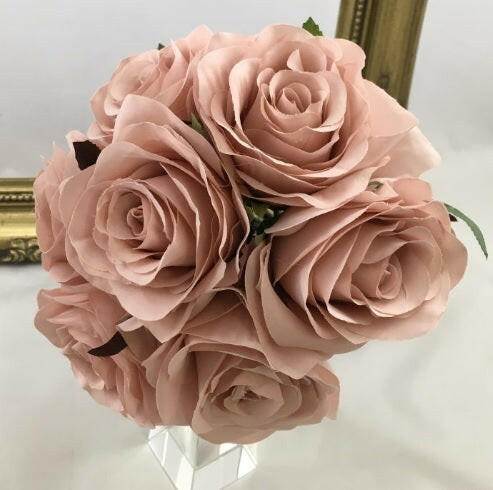Artificial Silk 7 head Rose Bundle