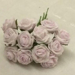 Artificial Colourfast Cottage Rose Bud Bunch, 12 Flowers