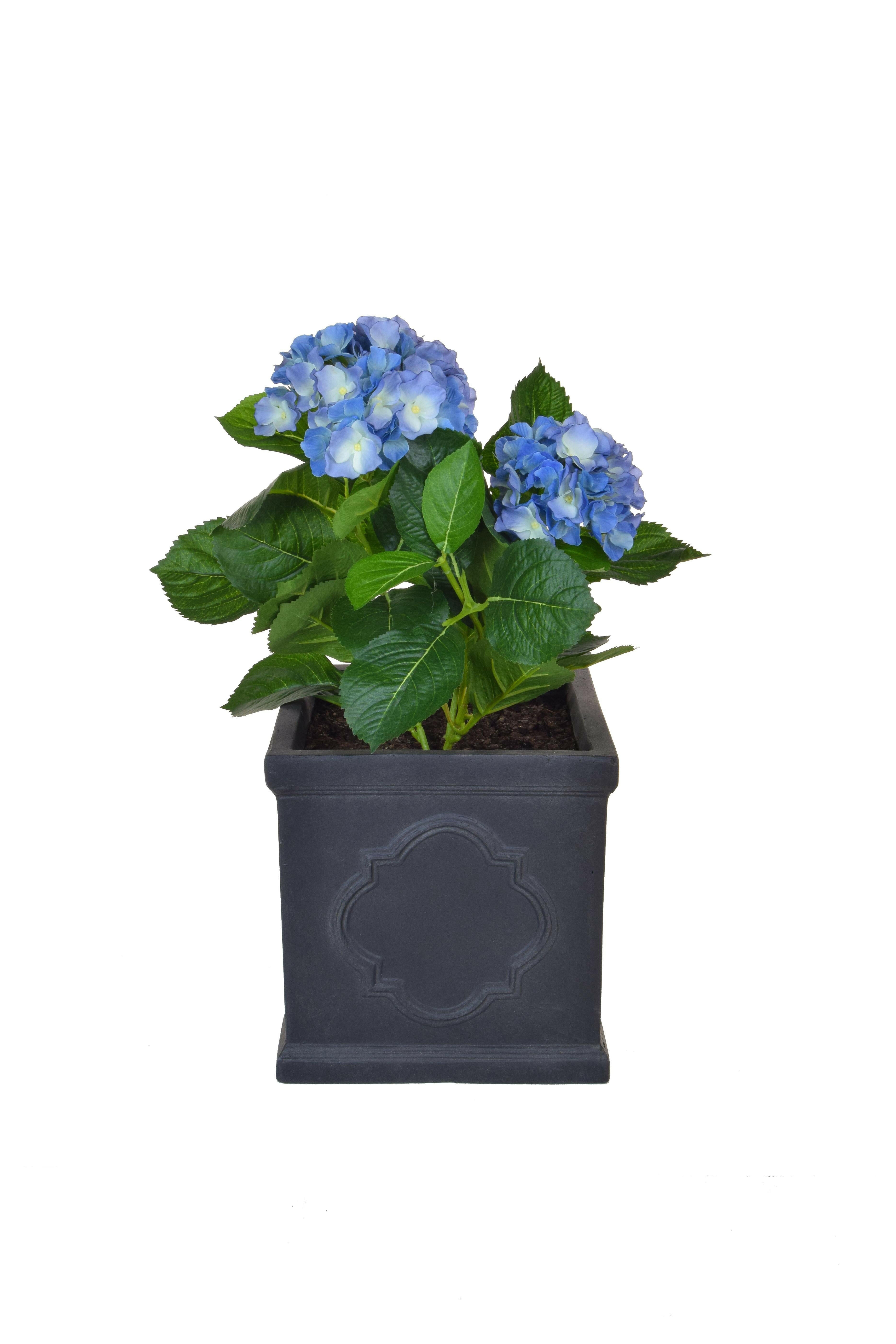 Artificial Silk Hydrangea Display