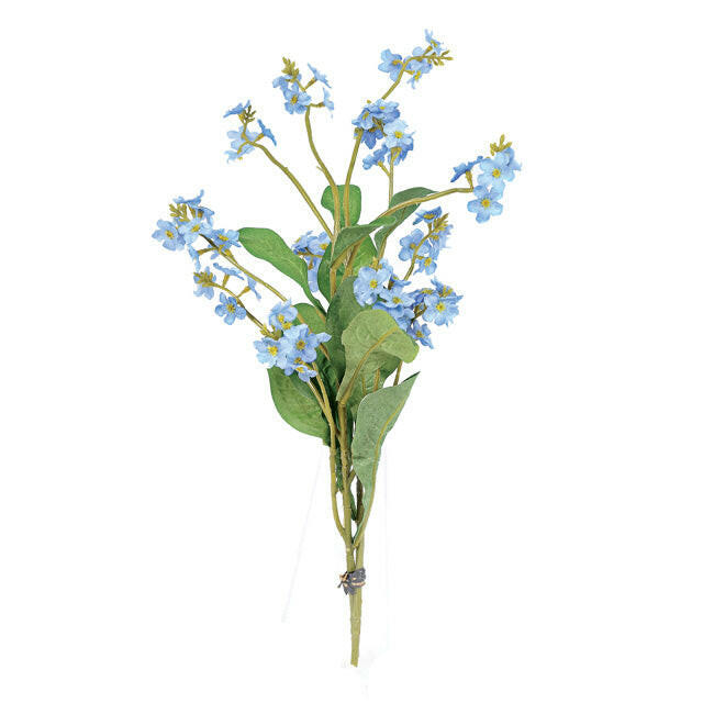 Artificial Silk Forget me Not