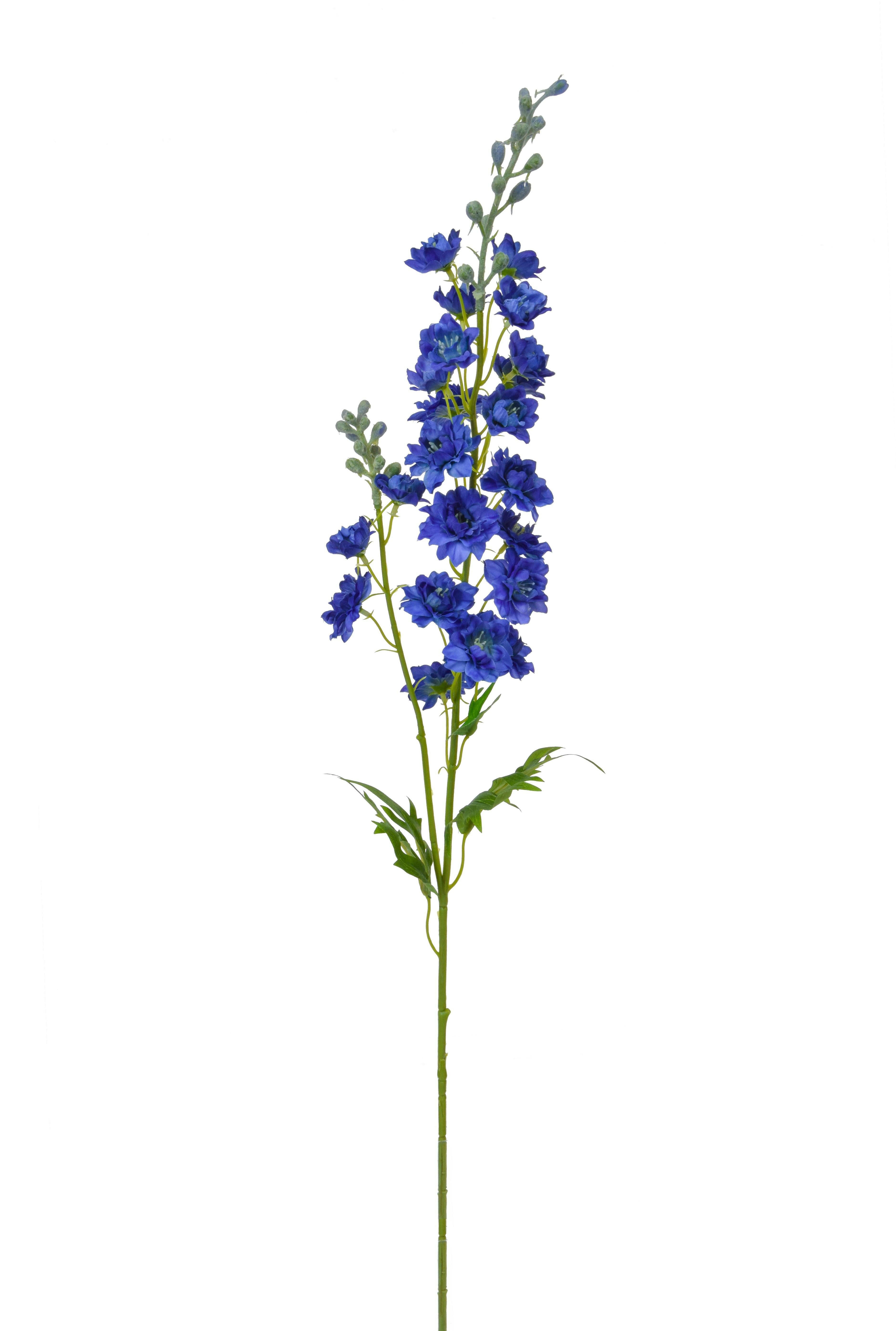 Artificial Silk Larkspur Blossom Spray