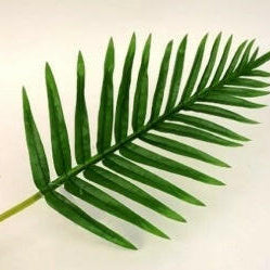 Artificial Silk Fern Palm Leaf Spray