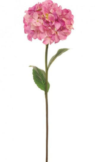 Artificial Silk Large Mophead Hydrangea