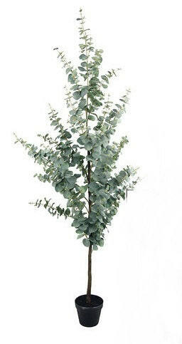Artificial Silk Blue Gum Tree