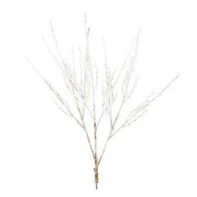Artificial Frosted Branches 10 Pack