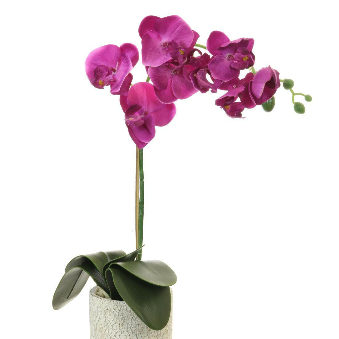 Artificial Silk Magenta Orchid Arrangement