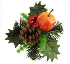 Artificial Fruit/ Pinecone Christmas Pick Natural