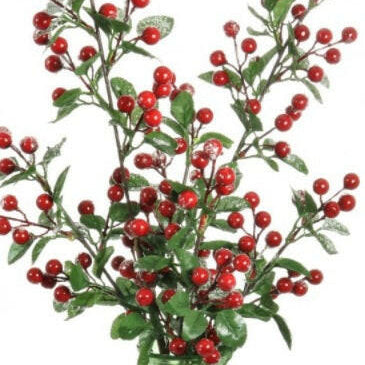 Artificial Christmas Red Berries Arrangement