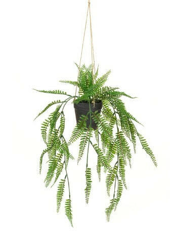 Artificial Hanging Potted Fern
