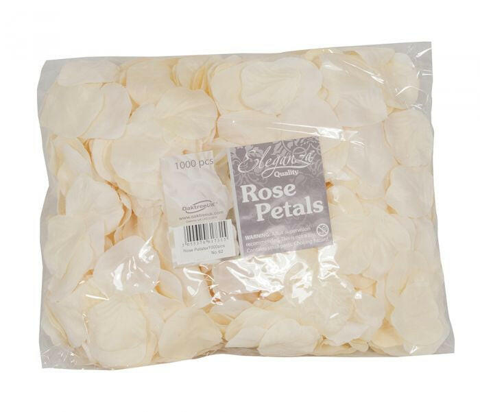 Artificial Silk Eleganza Rose Petal in a Bag