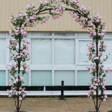 Luxury Artificial Silk Rose Arch Tree