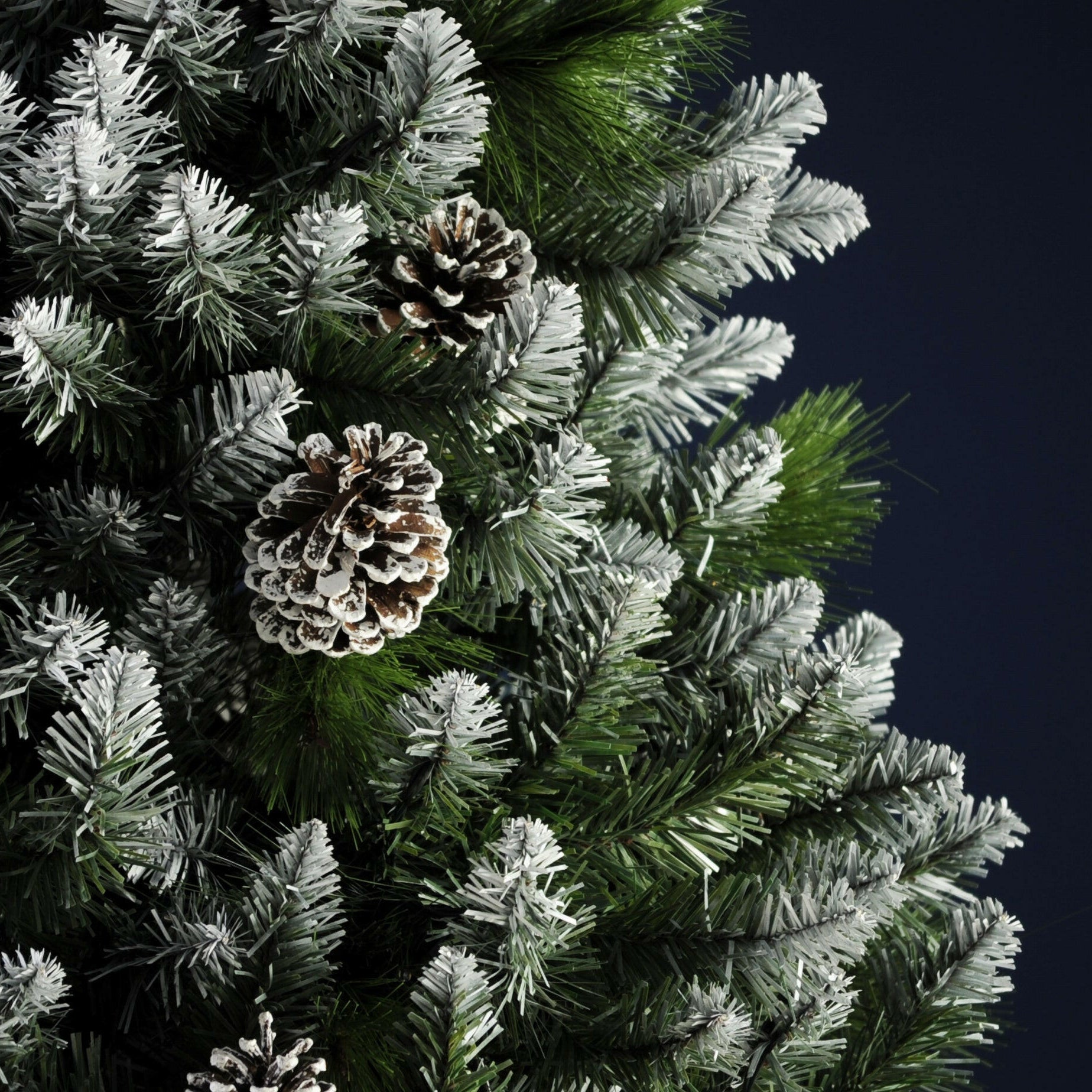 Justartificial.co.uk Grand river Pine Christmas Tree close up