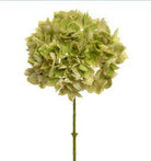 Justartificial.co.uk Artificial Silk Hydrangea Green 46cm
