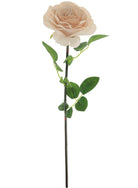 Justartificial.co.uk Tudor Open Rose Nude 74cm