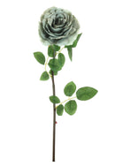 Justartificial.co.uk Tudor Open Rose Sage 74cm