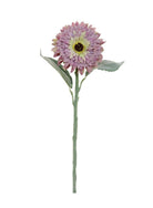 Justartificial.co.uk Flocked Dried Touch Gerbera Lilac