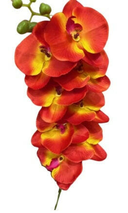 Artificial Silk Phalaenopsis Orchid Spray