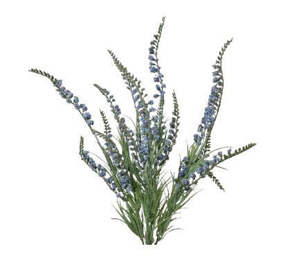 Artificial Silk Salvia Bush