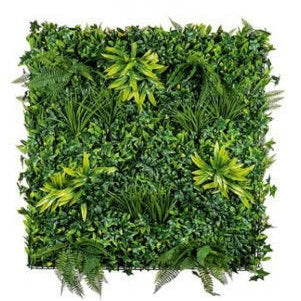 Justartificial.co.uk Draceana Ivy and Fern Living Wall