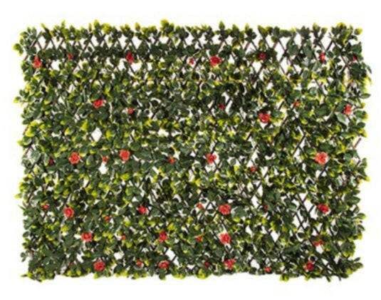 Artificial Rose Trellis Screening x4