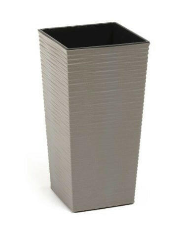 Finesse Eco Tall Square Rattan Planter