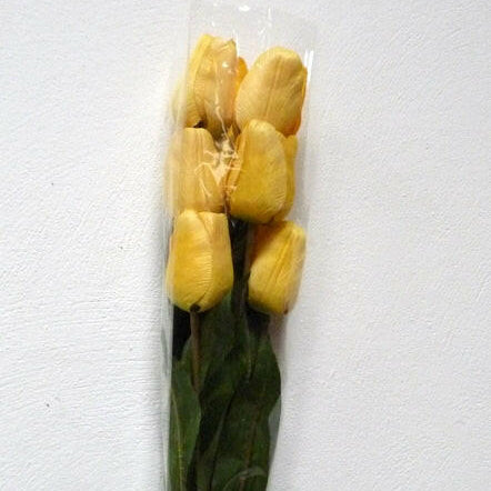 Artificial Silk Tulip Flowers Single Stem