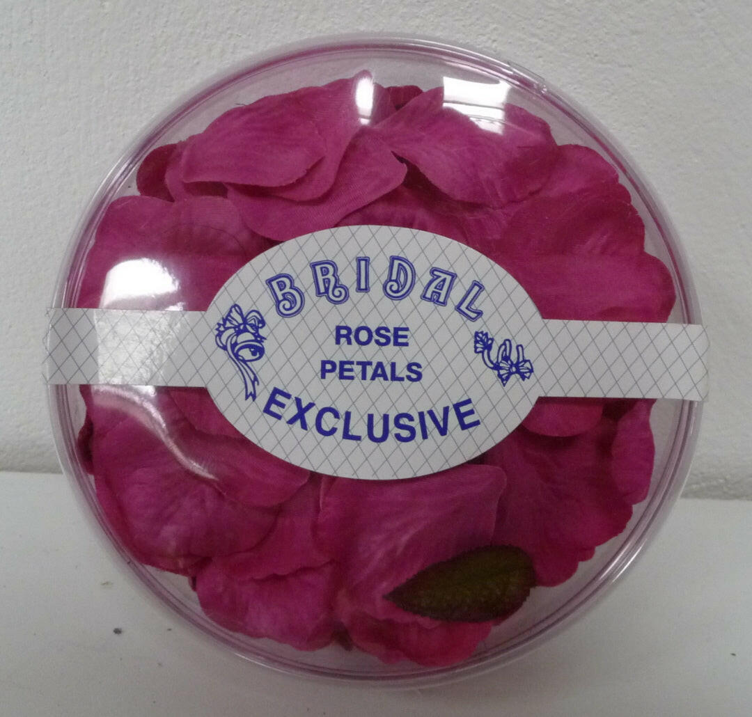 Artificial Silk Rose Petal pieces in a Box